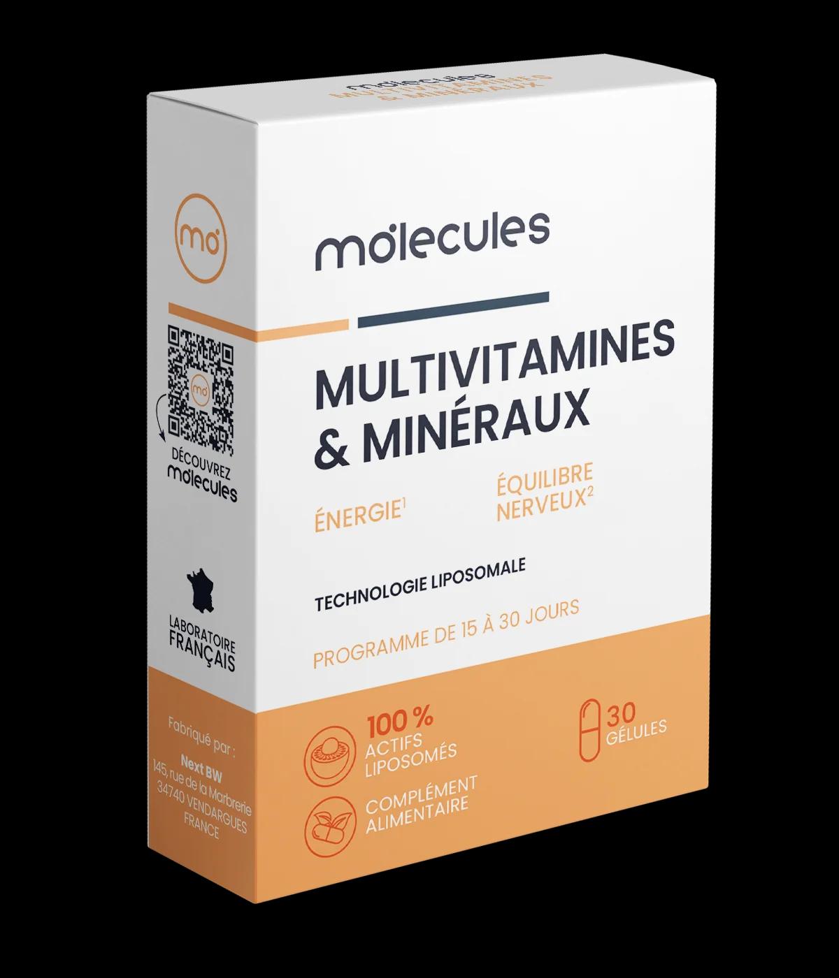 MULTIVITAMINES & MINÉRAUX MOLECULES